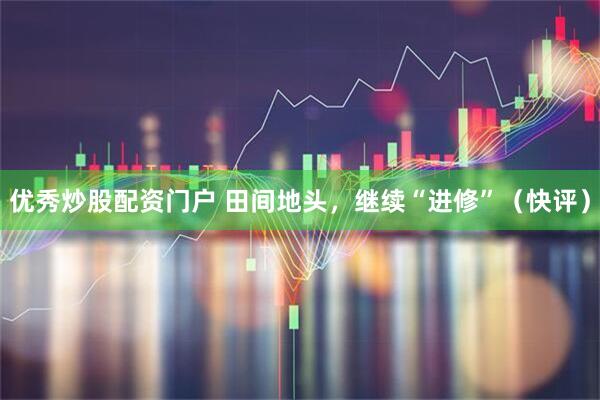 优秀炒股配资门户 田间地头，继续“进修”（快评）