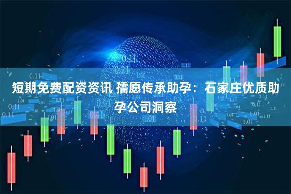 短期免费配资资讯 孺愿传承助孕：石家庄优质助孕公司洞察